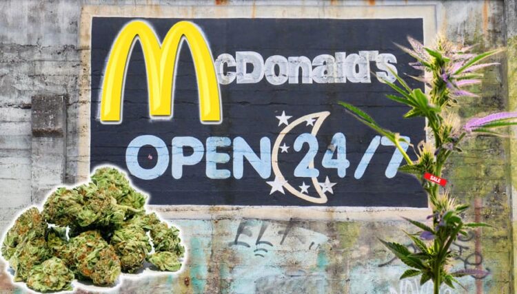 Gras kaufen bei McDonalds