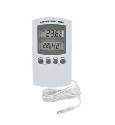 Digitales Hygro-Thermometer Cannabis Anbau